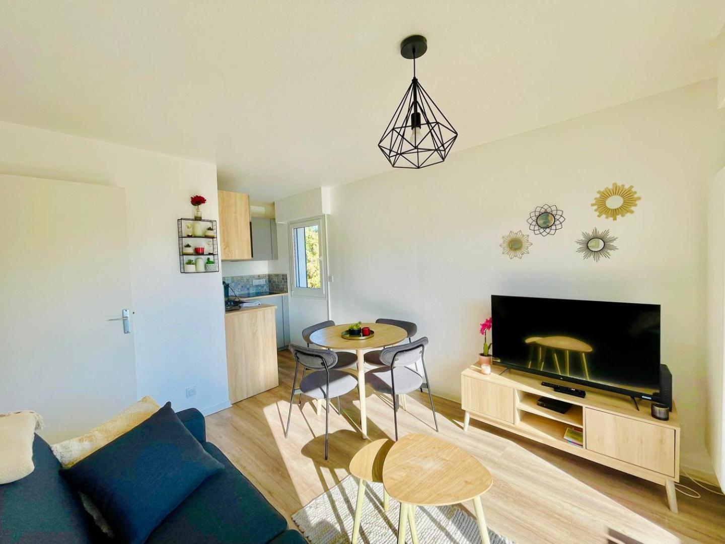 L'Opaline - F2 Pour 4Pers / Houlgate Apartment Luaran gambar