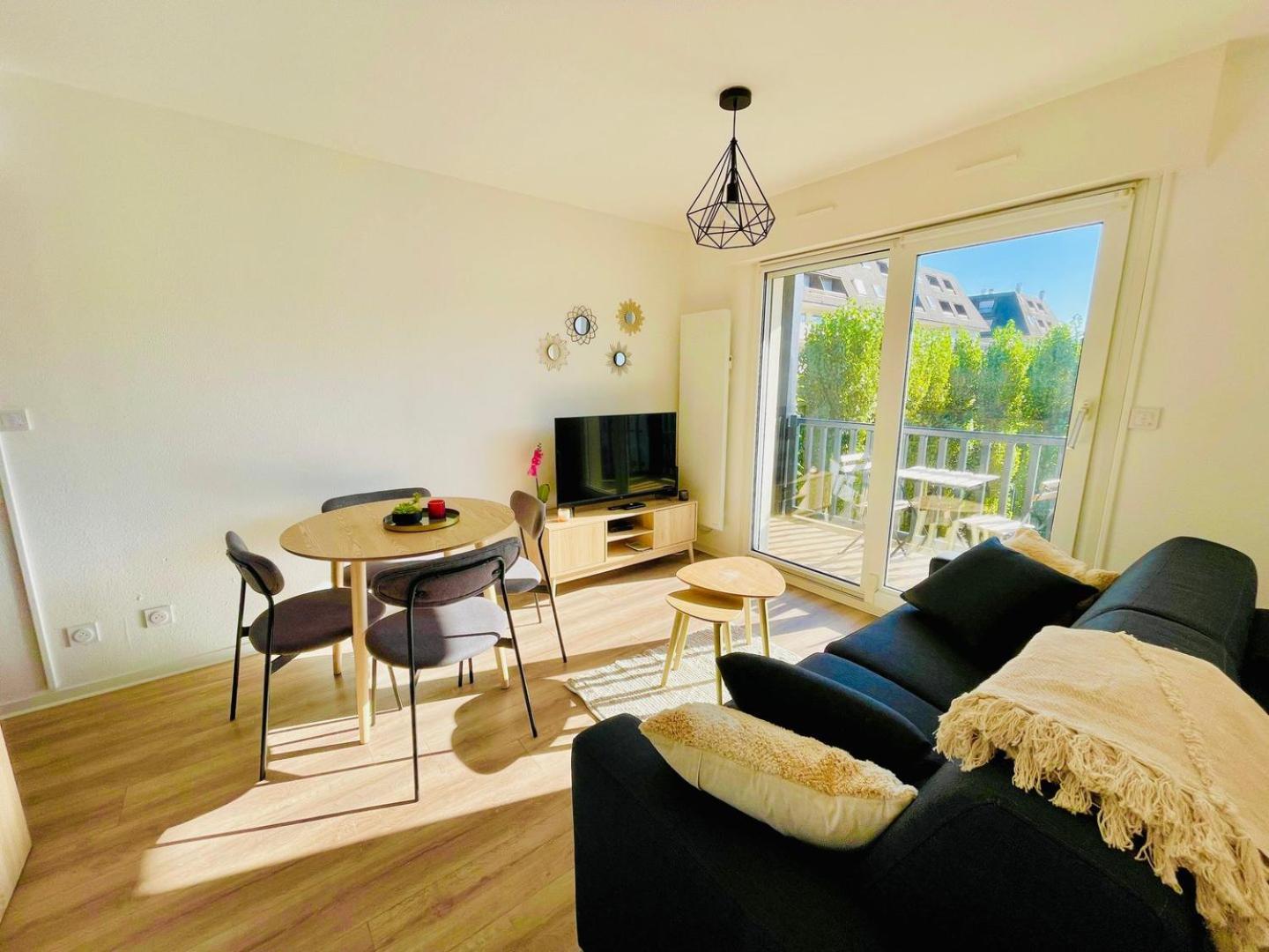L'Opaline - F2 Pour 4Pers / Houlgate Apartment Luaran gambar